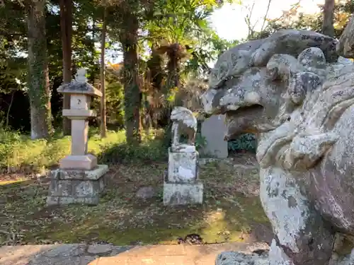 熊野神社の狛犬