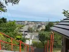 星置神社の景色