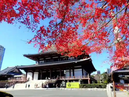 増上寺の本殿