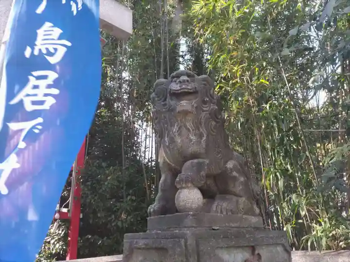 居木神社の狛犬