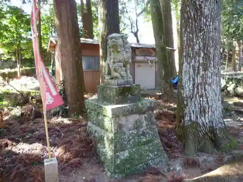 原地神社の狛犬