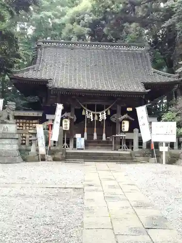 間々田八幡宮の本殿