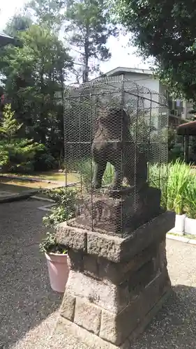 御霊神社の狛犬