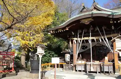 鎮守氷川神社の本殿