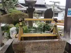 大垣八幡神社の手水