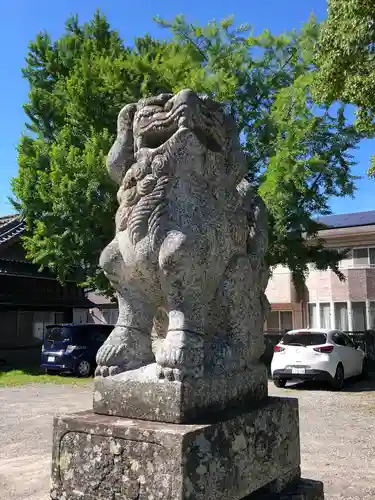 大麻比古神社の狛犬