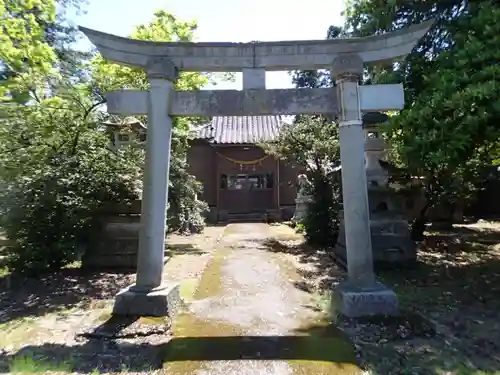 夛伎奈弥八幡神社の鳥居