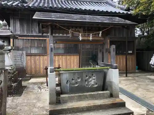 羽浦神社の手水