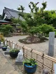 香勝寺の庭園