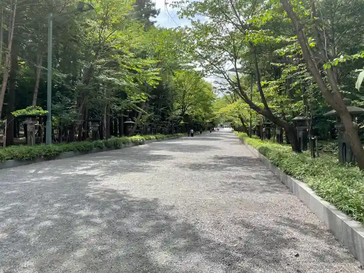 北海道神宮の景色