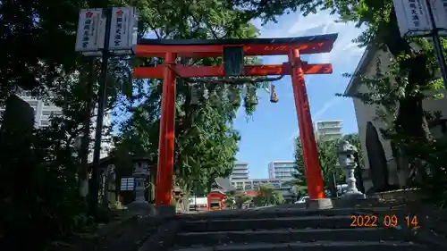 榴岡天満宮の鳥居