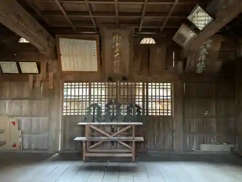 水沼神社の本殿・本堂