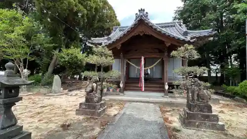原古賀熊野神社の本殿・本堂