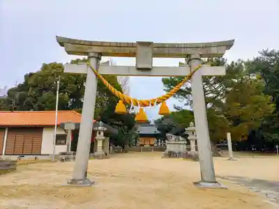 村高天神社の鳥居