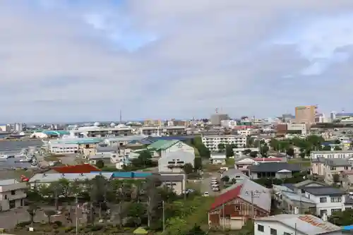 釧路一之宮 厳島神社の景色