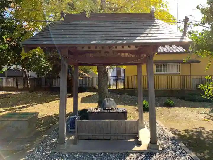 上高野神社の手水舎