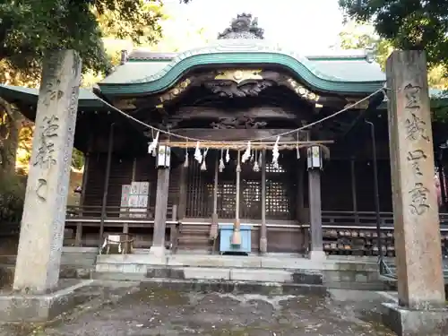 中臣印達神社の本殿・本堂