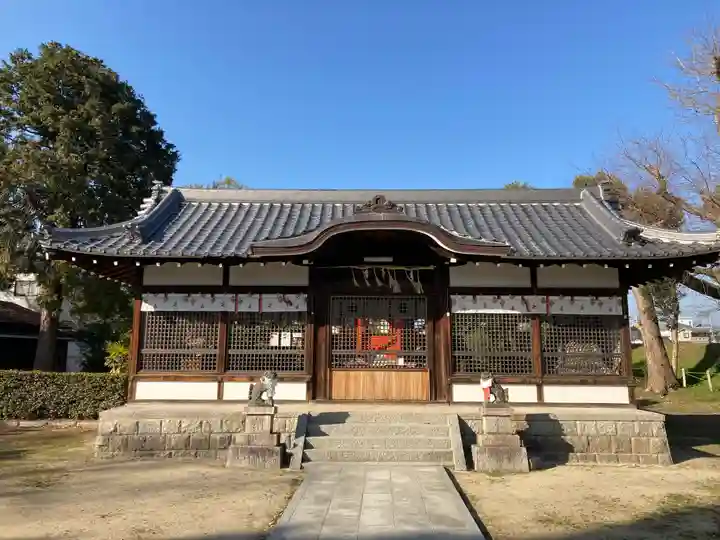 牟禮神社の本殿・本堂