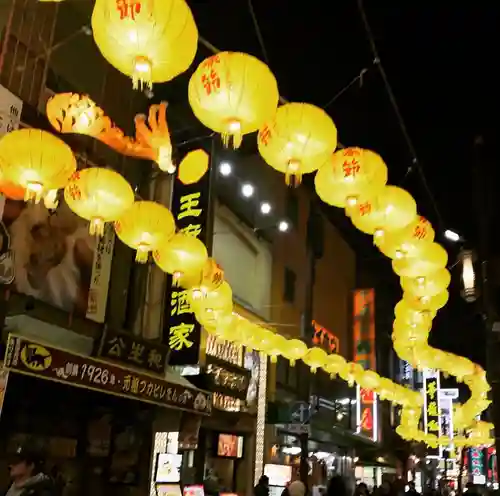 横濱関帝廟の周辺