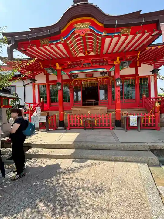綱敷天満宮の本殿・本堂