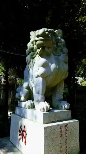 菊田神社の狛犬