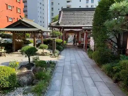 仙台大神宮の庭園