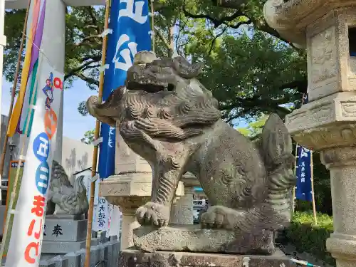 加藤神社の狛犬