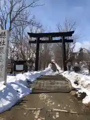 釧路一之宮 厳島神社の鳥居