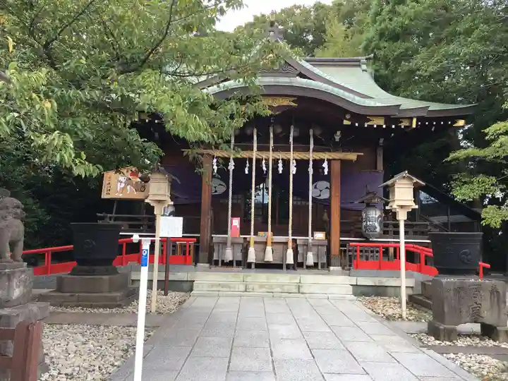 鎮守氷川神社の本殿・本堂