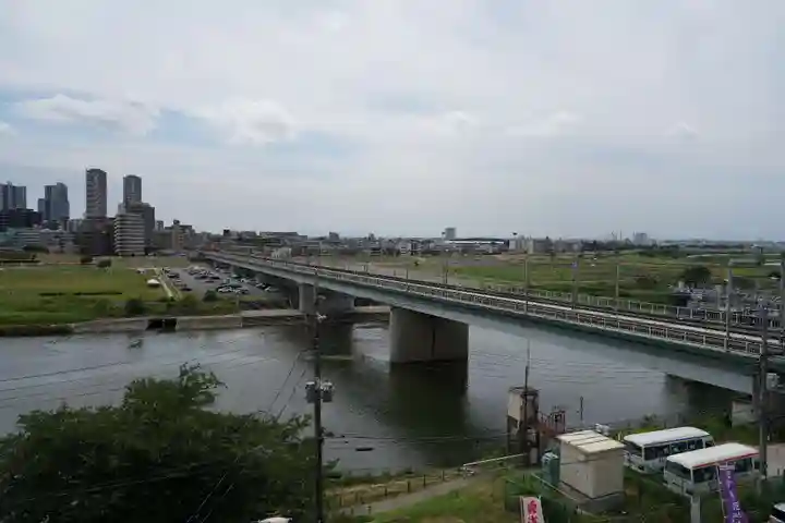 多摩川浅間神社の周辺