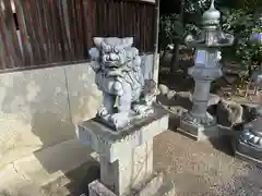 崇道天皇神社の狛犬