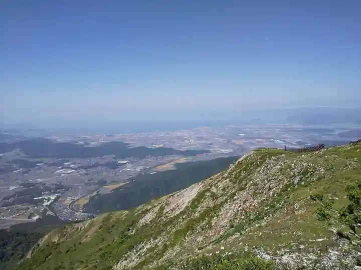 伊吹山寺の景色