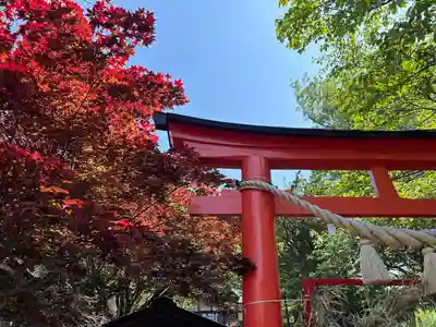 虻田神社の鳥居