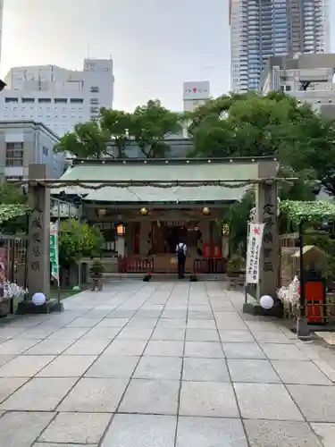 露天神社（お初天神）の本殿