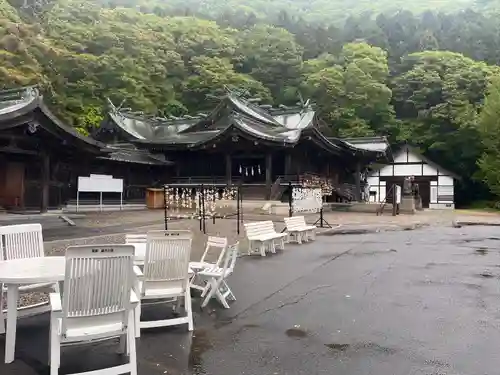 函館八幡宮の庭園