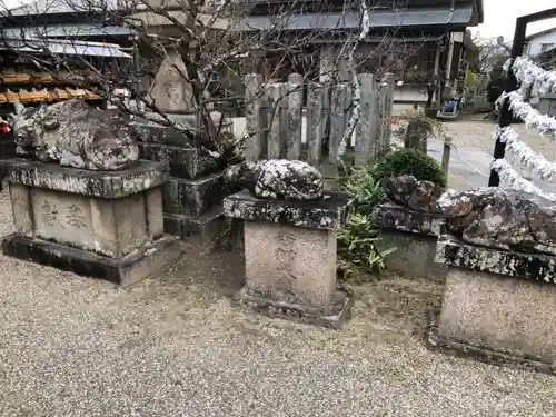 菅原天満宮（菅原神社）の狛犬