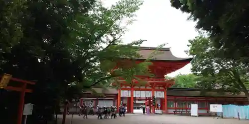 賀茂御祖神社（下鴨神社）の山門