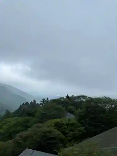 大山阿夫利神社の景色