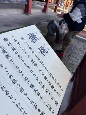 大杉神社の御朱印