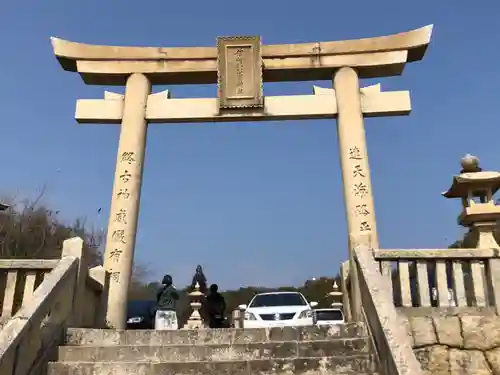 伊和都比売神社の鳥居