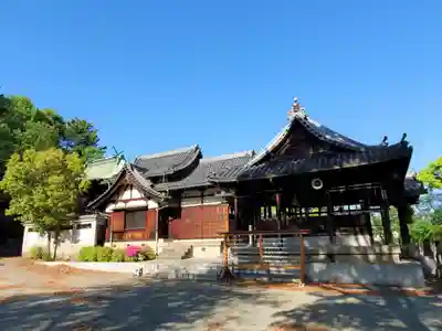 生矢神社の本殿・本堂