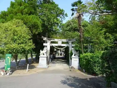 浮島神社の鳥居