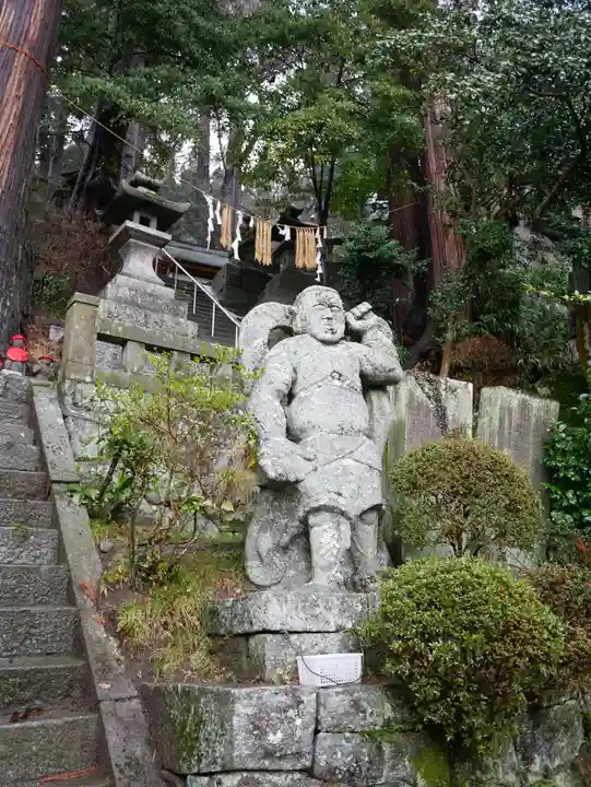 岩角山 岩角寺の像