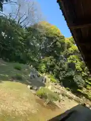 萬福寺の庭園