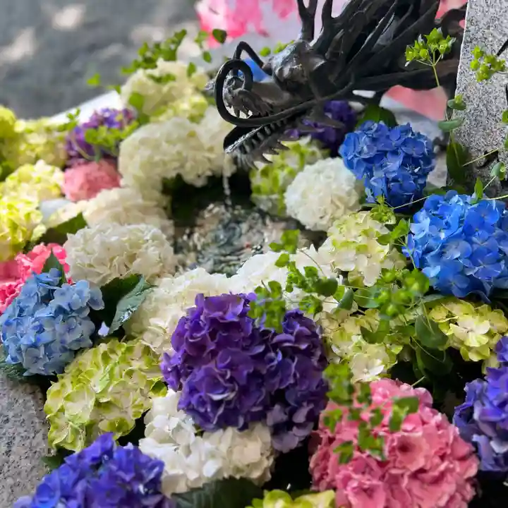 札幌諏訪神社の手水舎