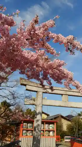 車折神社の鳥居