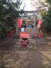 鎌数伊勢大神宮の鳥居