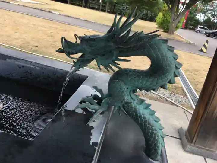 美瑛神社の手水舎