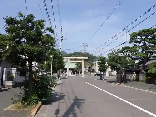 石清尾八幡宮の鳥居