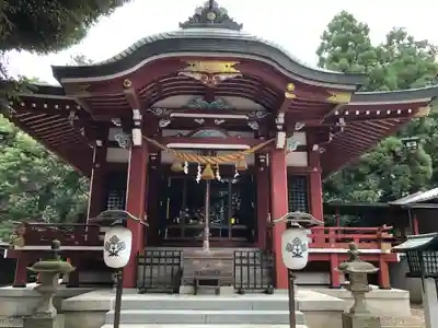 柏諏訪神社の本殿・本堂